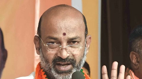 Minister of State for Home Affairs Bandi Sanjay Kumar