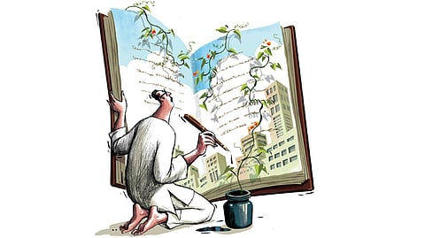 
Literary figures often venture into the world of activism, taking ‘art is political’ to the next step