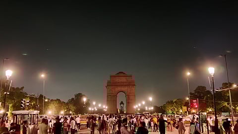 India Gate went dark on Saturday night between 8:30 pm and 9:30 pm