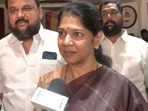 "DMK is going to be voted back to governance": Kanimozhi confident of party returning to power in Tamil Nadu