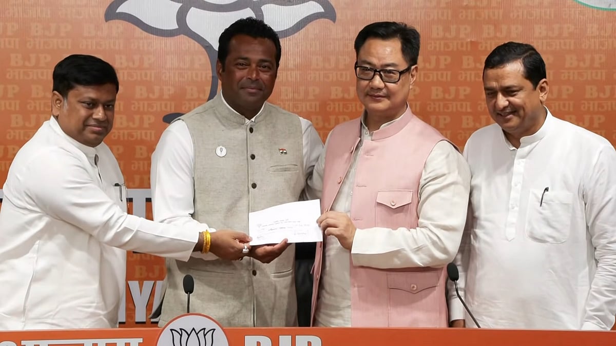 Indian tennis legend Leander Paes joins BJP ahead of West Bengal polls, eyes youth empowerment agenda