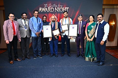 Laurels for sports personalities