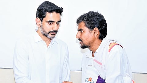 AP Minister for HRD Nara Lokesh called upon leaders and workers of the TDP to actively connect with people and work towards resolving their issues.