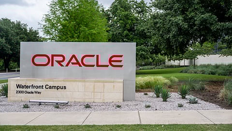 The Oracle Headquarters on April 24, 2024, in Austin, Texas.