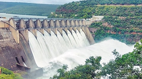 Srisailam reservoir