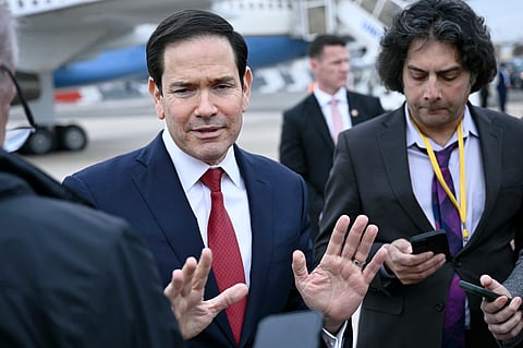 US Secretary of State Marco Rubio