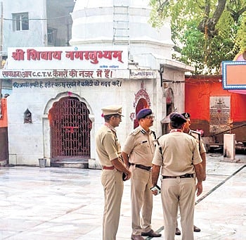 Four held, 40 booked in Sheetla Mata temple stampede case