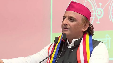 Samajwadi Party chief Akhilesh Yadav.