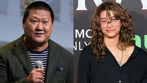 Benedict Wong (L), Odessa A’zion
