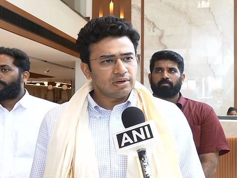 BJP MP Tejasvi Surya 