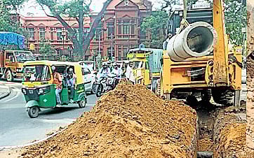 Priority must be given to desilting works under ongoing CMIDP and SIP projects, along with the completion of shoulder drains.