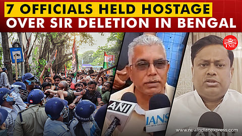 Angry voters hold 7 Judicial officers hostage in Bengal over SIR deletions