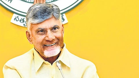 Andhra Pradesh Chief Minister Chandrababu Naidu.