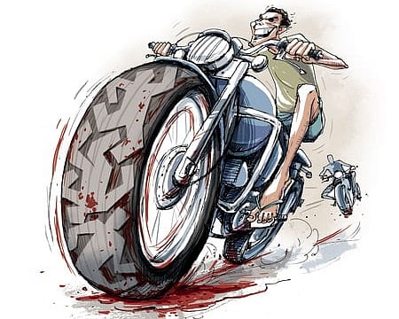 Man arrested for tying ex-wife to motorcycle and dragging her along the road in Uttar Pradesh