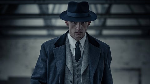 Jamie Bell in a still from the Peaky Blinders sequel series