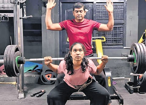 Inspired at home, powerlifting to the podium: Khammam girl Bhumika finds strength in sister’s inspiration
