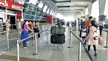 A view of Terminal 3 of the IGI Airport in New Delhi.