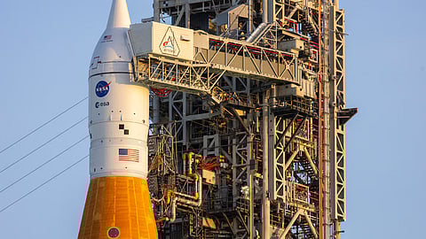 NASA's Artemis II Space Launch System rocket and Orion spacecraft