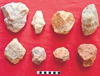 Stone age tools found in Reamal