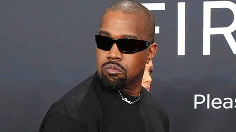  Kanye West appears at the 67th annual Grammy Awards in Los Angeles on Feb. 2, 2025.