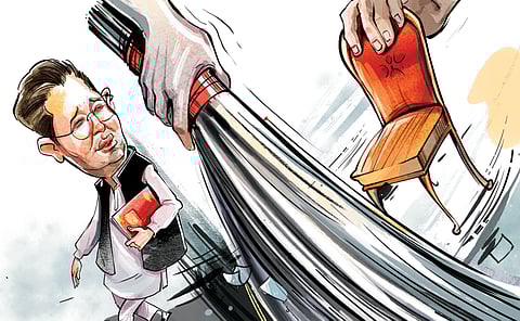 Dapper and eloquent, Raghav Chadha spoke the language of a quintessential upper-middle-class urbanite without the cynicism of someone tired of the existing system.