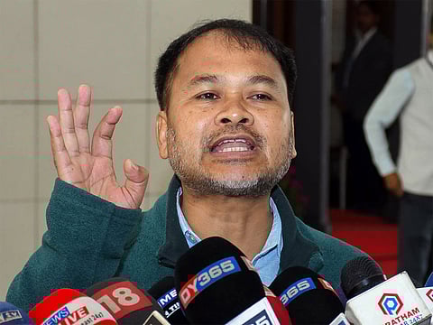 Akhil Gogoi slams Assam CM over Police raid on Pawan Khera's residence, accuses Govt of "Hitler-style rule"