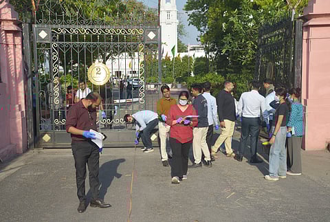 A car tried to enter the Delhi Assembly premises forcefully, breaching the security barriers at Gate no 2 on Monday.