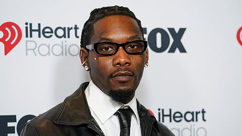 Offset arrives at the iHeartRadio Music Awards, March 17, 2025, at the Dolby Theatre in Los Angeles