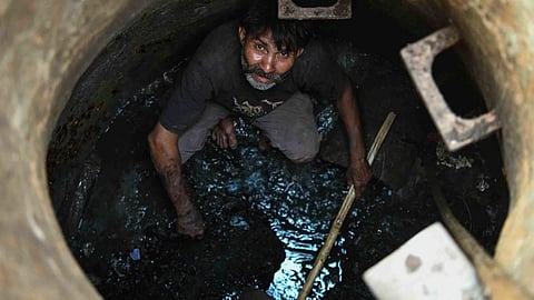 Between 2019 and 2023, 377 Indians died cleaning sewers and septic tanks