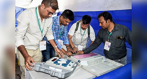 Assam, Kerala, Puducherry to vote tomorrow to elect new assemblies, arrangements in place for smooth polling.