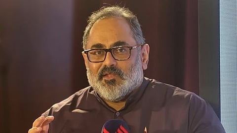 BJP state chief Rajeev Chandrasekhar