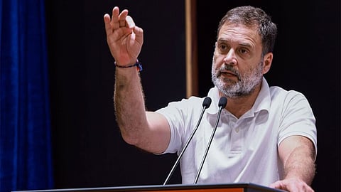 Congress leader Rahul Gandhi