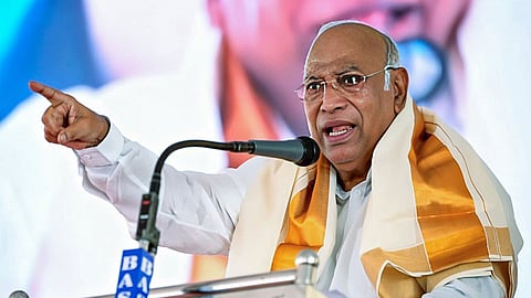 AICC president Mallikarjun Kharge