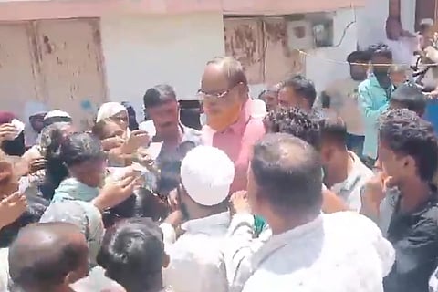 Video of alleged money distribution surfaces; polling peaceful overall, voters turn out in large numbers across booths