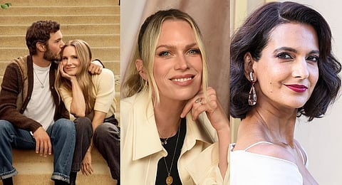 (From L to R) Nobody Wants This, Erin Foster, Poorna Jagannathan 