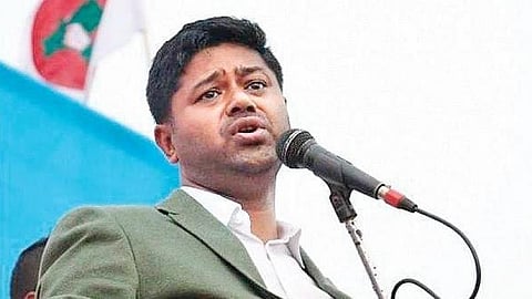 Assam Jatiya Parishad chief Lurinjyoti Gogoi 