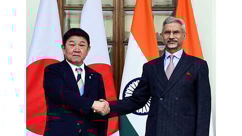 External Affairs Minister S Jaishankar spoke to his Japanese counterpart Toshimitsu Motegi on Friday.