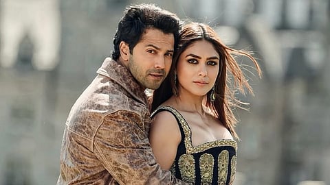 Varun Dhawan and Mrunal Thakur in Hai Jawani Toh Ishq Hona Hai