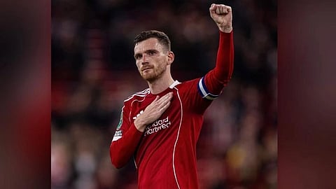 Liverpool's Andy Robertson