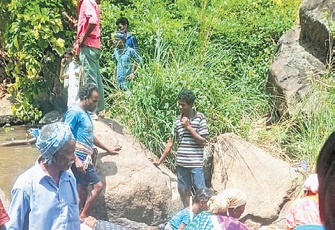 Three young girls lost their lives after accidentally slipping into the water and drowning while taking photos at the Mullugummi waterfalls of Burja Panchayat in Hukumpeta Mandal, Alluri Sitharama Raju district, on Thursday. 