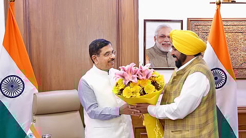 Mann on Friday met Union Food and Public Distribution Minister Pralhad Joshi in New Delhi