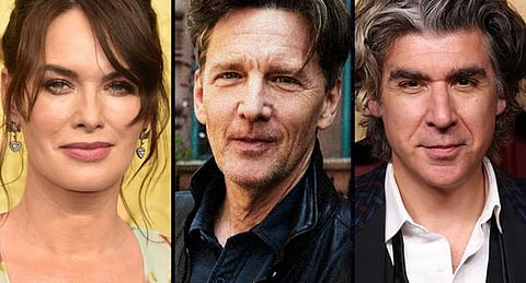 (From L to R) Lena Headey, Andrew McCarthy, James Lance