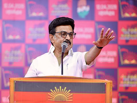 CM Stalin further said Modi had been speaking in such a manner as he was tense following what he described as the government’s first defeat in Parliament on the constitutional amendment Bill.