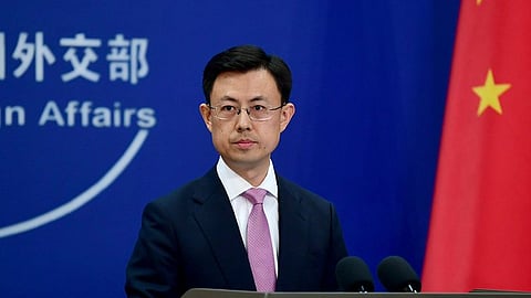 Guo Jiakun, spokesperson for the Ministry of Foreign Affairs in China. 