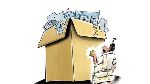 Waste, election materials