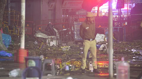 The blast at the Red Fort shocked 
the city