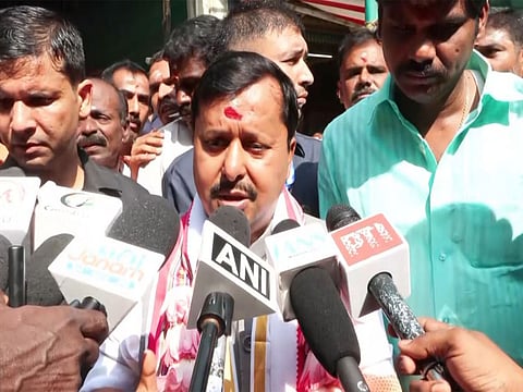 Tamil Nadu polls: BJP's Nitin Nabin meets NDA leaders in Thanjavur