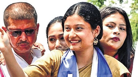 Kunki Chowdhury—the Assam Jatiya Parishad candidate from Guwahati Central.