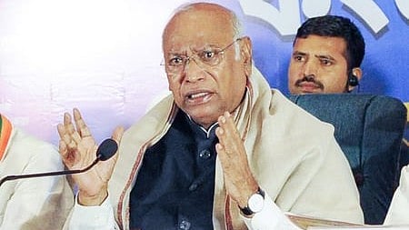 Congress president Mallikarjun Kharge