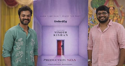 Vinoth Kishan with Adhiyamaan Avinaash